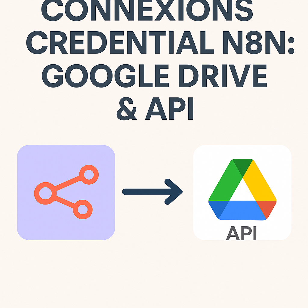 Tutoriel PDF COMPLET – Connecter Google Drive et les API GOOGLE à n8n Credentials